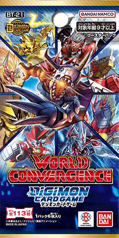 ブースタ－パック WORLD CONVERGENCE【BT-21】