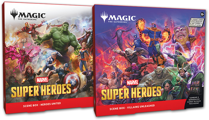 英語版『マーベル スーパー・ヒーローズ（Marvel Super Heroes） Scene Box』