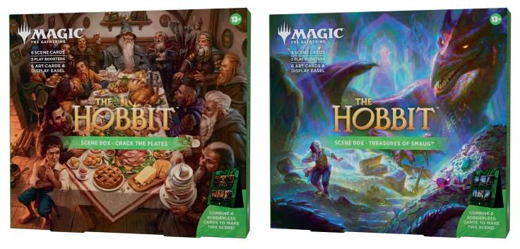 英語版『ホビット（Hobbit） シーン・ボックス「Crack the Plates」・「Treasures of Smaug」』