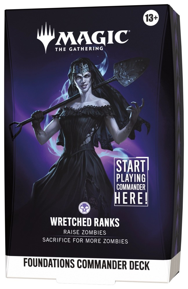 英語版『リアリティ・フラクチャー（Reality Fracture） Foundations Commander Deck 「Wretched Ranks」』