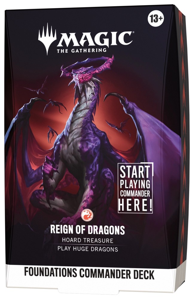 英語版『リアリティ・フラクチャー（Reality Fracture） Foundations Commander Deck 「Reign of Dragons」』
