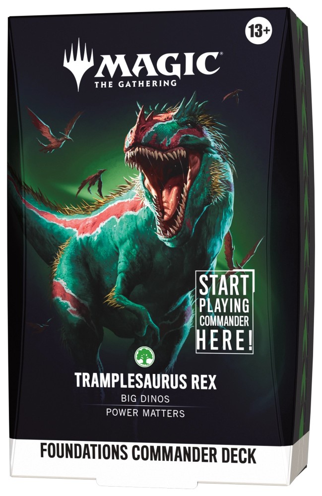 英語版『リアリティ・フラクチャー（Reality Fracture） Foundations Commander Deck 「Tramplesaurus Rex」』
