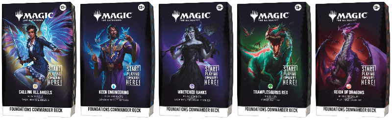 英語版『リアリティ・フラクチャー（Reality Fracture） Foundations Commander Deck（全5種）』