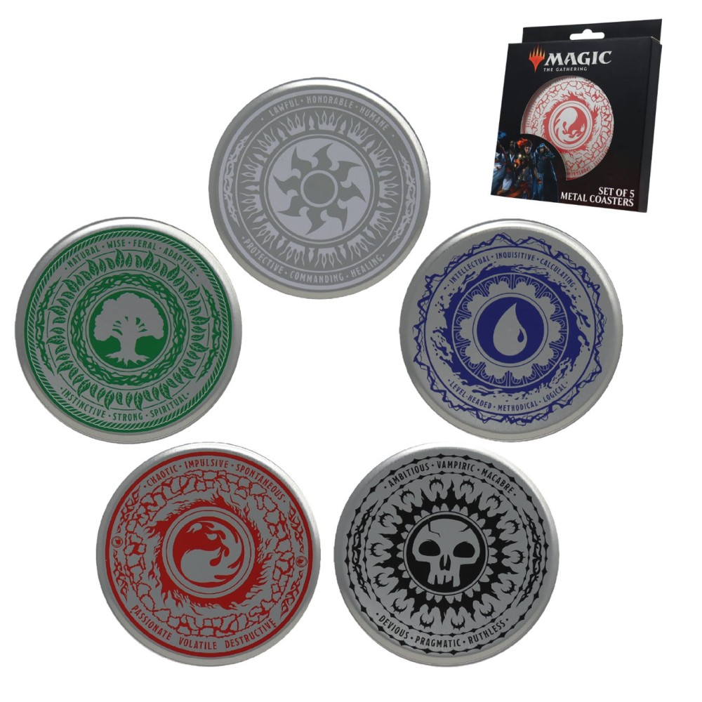 Magic: The Gathering メタルコースター 5枚セット