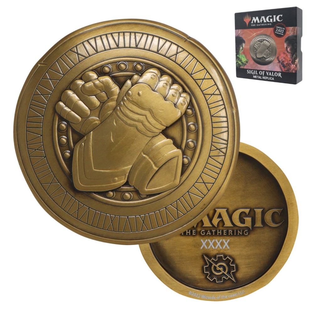 Magic: The Gathering 限定版 武勇の印章レプリカ（シリアルナンバー入り）