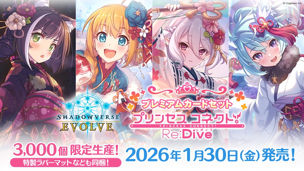 プレミアムカードセット「プリンセスコネクト！Re:Dive」