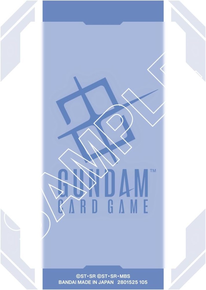 オフィシャルカードスリーブ 01 ガンダムカードゲーム ロゴ